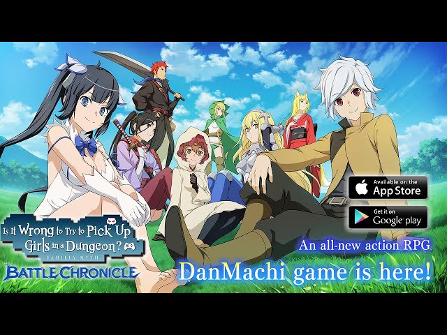 Anime JRPG DanMachi Battle Chronicle Reveals Gameplay Ahead of