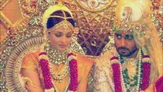 cute Aishwarya Rai marriage photo status
