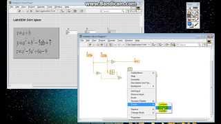 labVIEW dört işlem - LabVIEW four operations