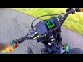 Pitbike dirt smx 2017 sx 140cc monster vitesse compteur digital ligne racing 50