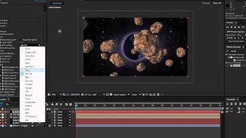 Adobe After Effects, Element 3d V2 Space Scene Tutorial