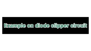 Example on diode clipping circuit screenshot 4