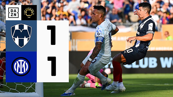 CF Monterrey vs Inter (1-1) | Resumen | Highlights Mundial de Clubes FIFA 2025™