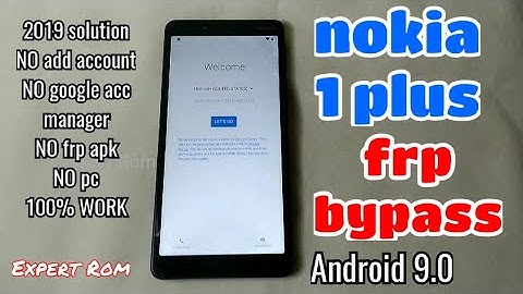 Bypass Frp Lock Google Account Nokia 1 Plus (TA-1130) Without PC