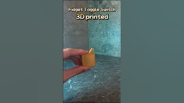 3D Printed「Fidget Toggle Switch」