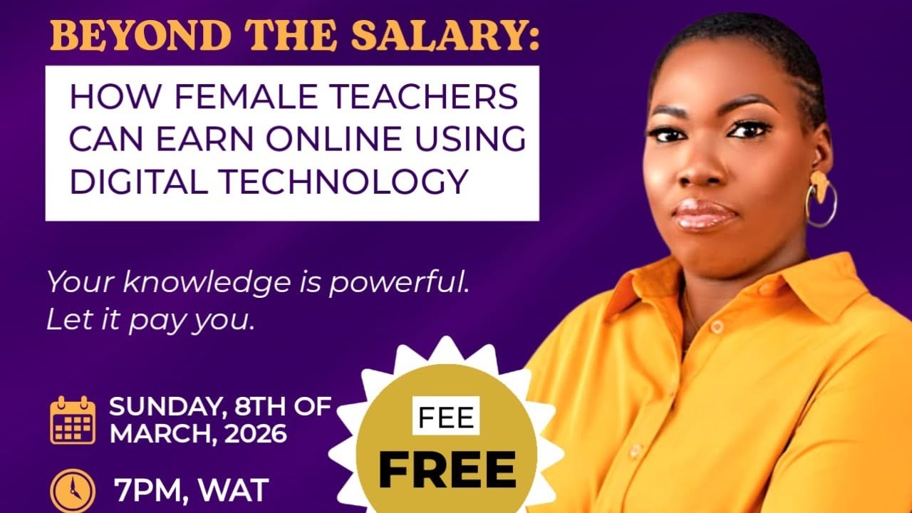 IWD FREE TRAINING - HOW TEACHERS CAN EARN ONLINE USING DIGITAL TECHNOLOGY