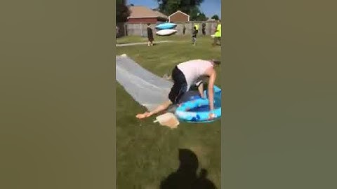 Water kickball number one
