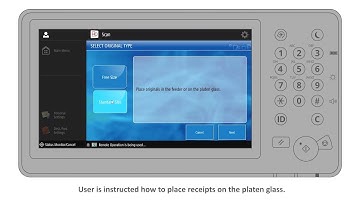 uniFLOW Online – Scan to SAP Concur