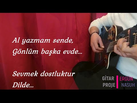 Selvi Boylum Al Yazmalım - Gitar Karaoke (Akustik Karaoke)