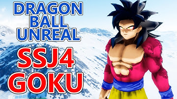 DRAGON BALL UNREAL SSJ4 GOKU | NEW DRAGON BALL GAME!