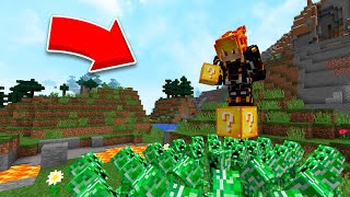 КАК ВЫЖИТЬ НА ОДНОМ ЛАКИ БЛОКИ С КРИПЕРАМИ В МАЙНКРАФТ 100% ТРОЛЛИНГ ПРИКОЛЫ Lucky Block MINECRAFT