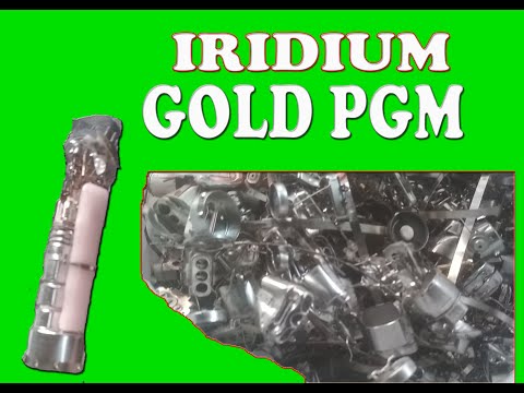 IRIDIUM PGM || BAHAN BAKU PENGOLAHAN EMAS IRIDIUM || IRIDIUM GOLD PROCESSING RAW MATERIALS