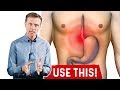 Use Massage Technique for GERD Gastroesophageal Reflux Disease – Dr.Berg On Treating GERD At Home