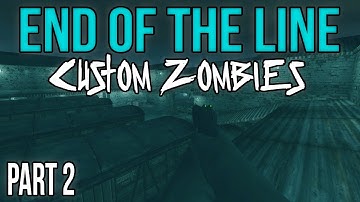 "DO NOT DIE DALEK!" Custom Zombies | End Of The Line - w/MrDalekJD - Part 2