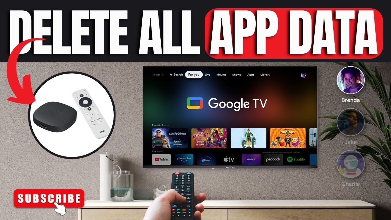 Google TV : How To Clear App Data | Clear and Delete App Data on Onn TV ...