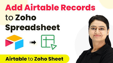 How to Add Airtable Records to Zoho Spreadsheet - Airtable Zoho Sheet Integration