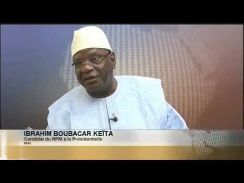 Interview d'Ibrahim Boubacar Keita (IBK) en vue de...