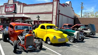 THE MIDWAY CLASSIC CAR SHOW 2024  Hot Rods, Rat Rods, Muscle Cars, Customs, Trucks & Motorcycles 4K