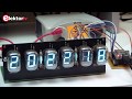 VFD-Tube Clock with ESP32 - vintage components, up-to-date technology