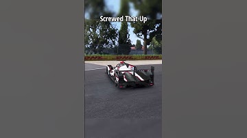Screwed That Up #racing #simracing #lemansultimate #lmu #simulator