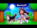 Playing as a WEREWOLF in Roblox!