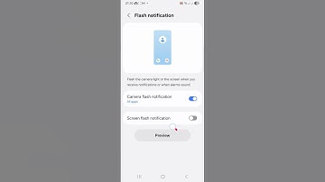 Never Miss a Notification Again! Flash Alerts on Samsung galaxy A25 (Android Mobile Phone)