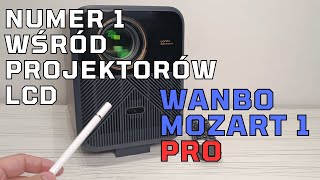 Projektor WANBO Mozart 1 Pro  Numer 1 wśród projektorów LCD do 2000zł  recenzja / test