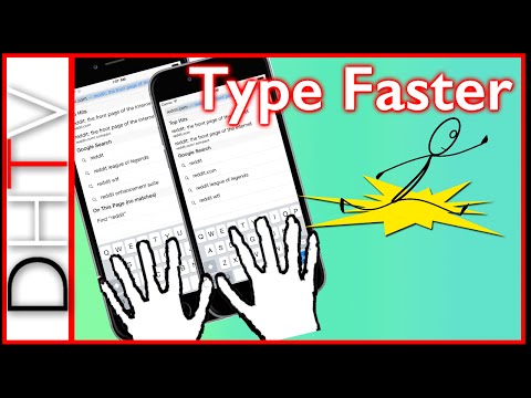 iPhone Tips - How To Type Faster With The iPhone Keyboard