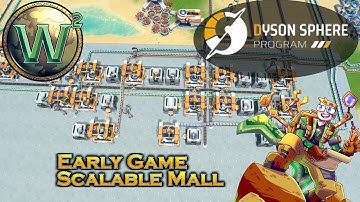 Dyson Sphere Program, Early Game Mall - Tutorial