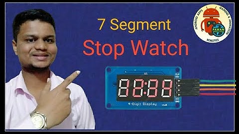 Stop Watch Project | 7 Segment Display |