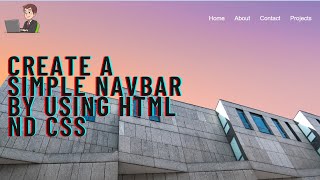 Simple Navbar With Flexbox | Nav by HTML CSS
