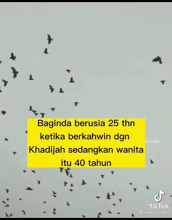 Kisah cinta romantis Nabi Muhammad & Siti Khadijah 💖💖