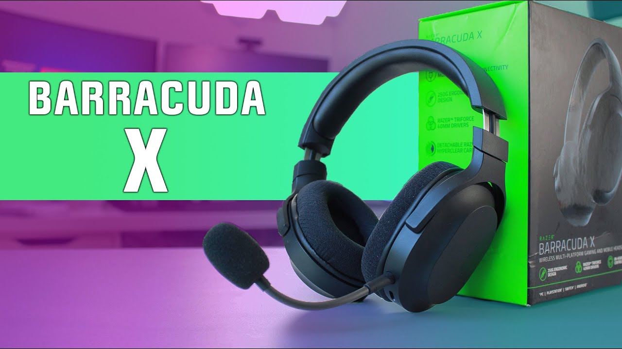 Auriculares Gaming Inalambricos Razer Barracuda X Micrófono