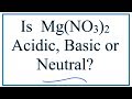 pH Levels and Magnesium Compounds