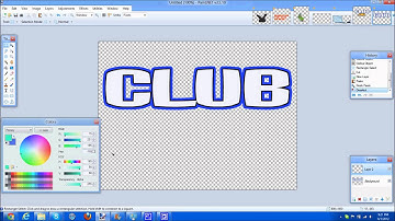 Club Penguin Speedart - Making The CP Logo
