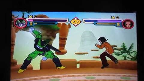 Dragon Ball Z Budokai 2(Gamecube)-Cell vs Android 17 II