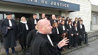 En opposition à la réforme des retraites, les avocats du Barreau de Bayonne entrent en grève