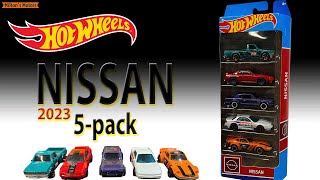 Athlete Statistics Unboxing: 2023 Hot Wheels Nissan 5-Pack 🔥Skylines🔥