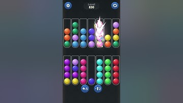Ball Sort by Infinite Joy: Levels 829, 830