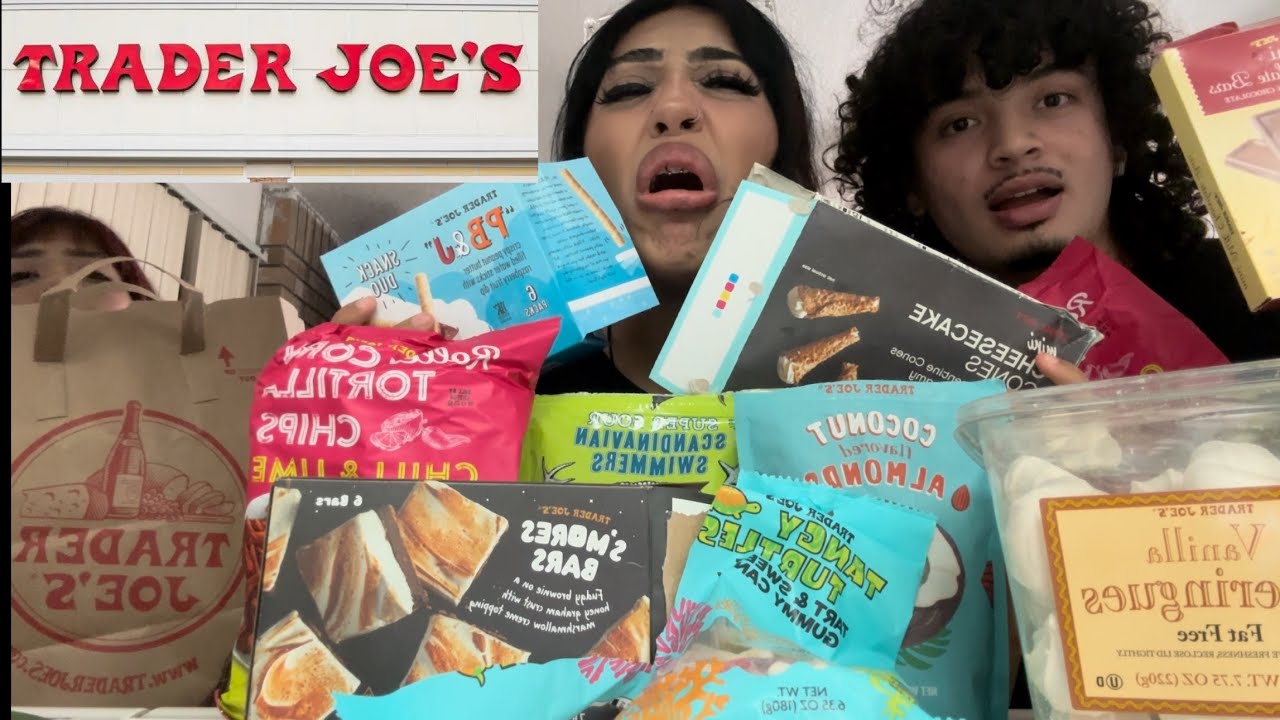WE TRIED EVERY SNACK FROM TRADER JOE'S