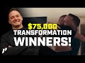 Surprising transformation challenge winners with 25000  an additional 50000 giveaway