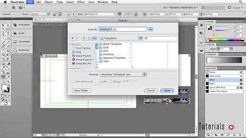 Adobe Illustrator CS5 Essentials Creating & Saving Templates
