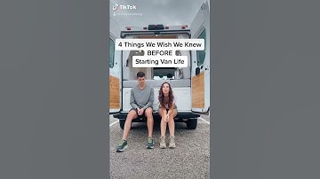 4 Things We Wish We Knew Before Starting Van Life #shorts