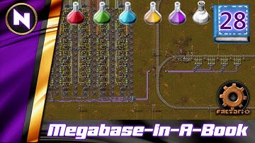PRODUCTION SCIENCE  operational 2700 / min | #28 | Factorio Megabase-In-A-Book Lets Play