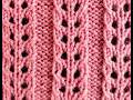 Tutorial -- Easy Lace Knitting Pattern for Beginners (106)