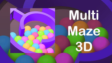 Multi Maze 3D Gameplay Walkthrough