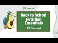 Back to School Nutrition Essentials