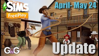 The Sims Freeplay- Modern Ranch Update [April-May 24]