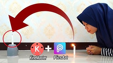 Cara Edit Video Memindahkan Api Menggunkan Kinemaster Dan PicsArt