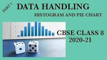 DATA HANDLING - HISTOGRAM AND PIE CHART - CBSE CLASS 8 - 2020-21